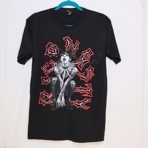 AS Colour Rico Nasty Graphic Tee Mens Medium Black Excellent Punk Rap Streetwear